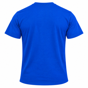 Camiseta de Algodón con Cuello Redondo y Manga Corta para Hombre, Color Azul Rey, con Estampado Gráfico de la Casa de Sigma, Personalizada para Fraternidad Phi Beta Sigma - Product Image 4