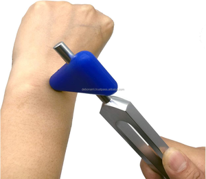 ส้อมเสียง528Hz สำหรับซ่อมแซมและบำบัด DNA เครื่องมือพลังงาน Solfeggio Chakra ในสีเงินเสร็จสิ้นความรักความถี่ MI528 Hz - Product Image 5