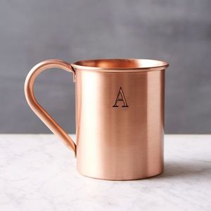 Mug en cuivre uni, style classique, pour cocktails, jus, boissons, contact alimentaire sûr, mug et tasse écologiques, designs personnalisables - Product Image 3