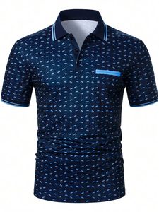 Camiseta Profesional para Hombre, la Nueva Camiseta Polo de Manga Corta para Hombre para el Verano 2026, Informal, Moderna, Suave y Transpirable - Product Image 1