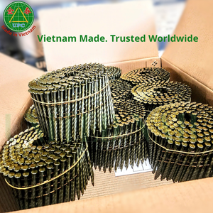 ตะปูเหล็กเกรดอุตสาหกรรม 4500 ชิ้น ขนาด 3 นิ้ว หัวลายตาราง/หัวเรียบ/ก้านเกลียว ผลิตตามสั่งสำหรับพาเลท ผลิตในเวียดนาม - Product Image 4