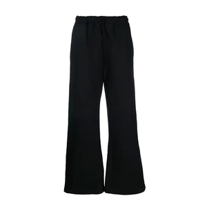 Flared Sweatpants <b>Men</b> Fleece <b>Jogger</b> <b>Loose</b> Fitted Anti-Pilling Drawstring Closure Warm Wide Leg Mid Customizable Wholesale Prices - Product Image 1