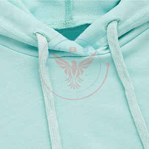 Best Selling Women Crop <b>Top</b> Hoodies <b>Winter</b> Outdoor Use 100% Cotton Windproof Front Logo Durable Fashion Clothing - Product Image 5