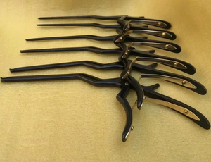 Ensemble de 6 rongeurs à baïonnette Kerrison pour la chirurgie de la colonne vertébrale et les procédures orthopédiques, certifié CE - Product Image 2