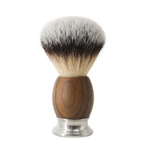 Pinceau à raser synthétique végétalien Maclura en gros avec manche en bois personnalisable avec votre logo - Product Image 3