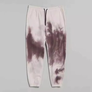 Conjunto de Sudadera con Capucha Tie Dye Unisex, Manga Larga, Corte Holgado, Chándal de Algodón, Ropa Casual de Otoño con Bolsillos Laterales - Product Image 2
