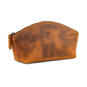 Vegan Leather Makeup Pouch LCB-0040 Zipper <b>Travel</b> <b>Cosmetic</b> Organizer Beauty <b>Bag</b> with Custom Logo for Women - Product Image 1