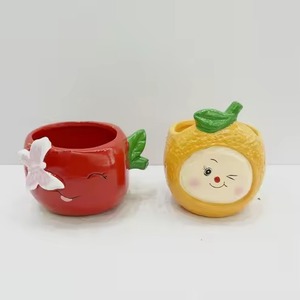 Jarrón de Cerámica Colorido y Elegante, Adorno Interior Minimalista, Jarrón de Cerámica para Frutas y Flores, Estilo Moderno - Product Image 5