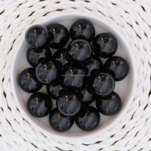 Esfera de piedras preciosas de obsidiana negra de alta calidad al por mayor colección curativa tallada a mano para Feng Shui y amor para decoración de regalo - Product Image 4