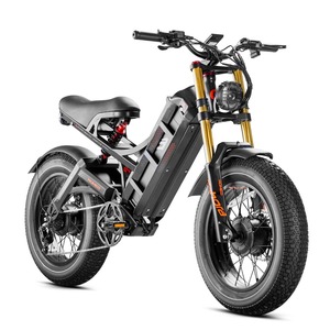 Vélo électrique tout-terrain Original Rom-eo II (Dernière version 2025) 2500W 40MPH à double moteur, 52V 60AH, longue autonomie, pneus larges - Product Image 2