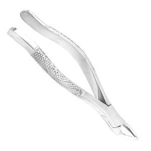 Forceps manuel dentaire couleur argent pour chirurgie, instrument d'extraction dentaire en acier, détartreur, forceps manuel pour implant dentaire 150 - Product Image 4