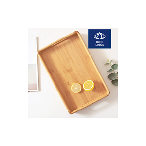 Bandeja de Bambú Ecológica, Segura y Limpia, Ideal para Servir Té y Café, Directamente del Vendedor - Product Image 1