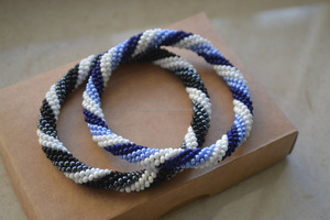 Beaded Tube <b>Charm</b> Bracelet Seed Beads Elastic Colorful Pattern Luxury Unisex Jewelry Fashion Accessory Gift Wholesale Custom - Product Image 4