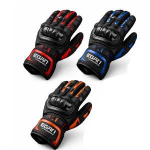Gants de moto en PU avec logo personnalisé, protection des articulations rigides, écran tactile, motocross, durables, respirants, OEM, cyclisme, unisexe - Product Image 5