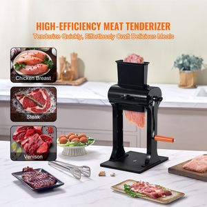 Tenderizzatore per Carne Commerciale in Acciaio Inossidabile per un Funzionamento Manuale Rapido e Semplice - Utensile da Cucina (Alluminio) - Product Image 2