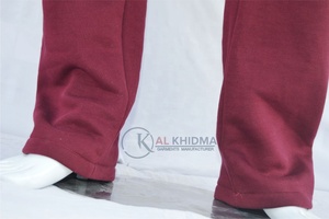 Conjunto Deportivo Unisex de Felpa Gruesa, Talla Grande, Personalizable, 100% Algodón Orgánico, Fabricante de Ropa al por Mayor OEM ODM - Product Image 5