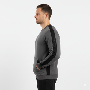 Sweat-shirt en molleton de coton pur pour homme, vente en gros OEM, confortable, meilleure qualité, avec expédition et livraison. - Product Image 4