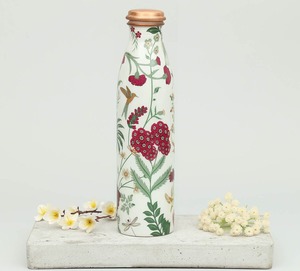 Botella de Agua de Cobre de Doble Pared de Calidad Premium con Acabado Impreso Elegante y Durabilidad Prolongada, Compre Directamente del Proveedor - Product Image 1