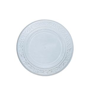 Plato de cena de plástico de 9 pulgadas con diseño de hojas - Product Image 1