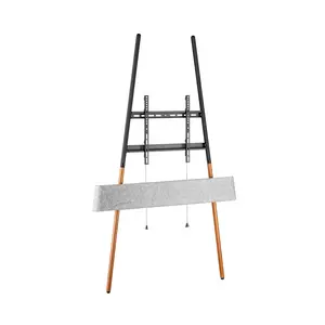 LUMI LEGEND Home Ergonomic Art Design Height Adjustable Easel Beech Wood Artistic Ladder Style Studio TV Floor Standing Stand