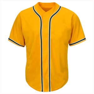 Unisex Bright Green <b>Baseball</b> Jersey Short Sleeve Button Front Breathable Quick Dry Anti-Bacterial Polyester Sportswear - Product Image 5