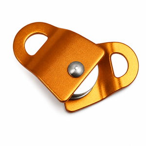 Lightweight Anodized Aluminum Alloy Mobile Side Prusik <b>Pulley</b> CE Certified OEM Available HM Brand 25kN Breaking Strength 13mm - Product Image 4