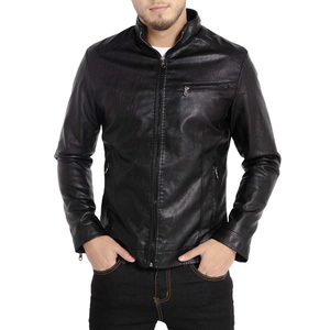 Trendy Mens Leather Fashion <b>Jacket</b> Real Cowhide Genuine Leather Coat Breathable Vintage Style High Quality Apparel - Product Image 1