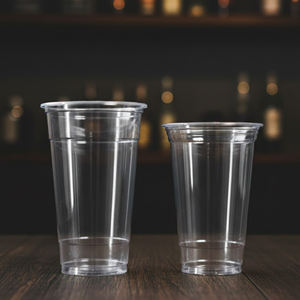 Vasos de plástico PET transparentes de Vietnam de 16oz y 24oz, 95mm, de pared simple, ecológicos, desechables, para té, jugo, café helado y bebidas frías. - Product Image 4
