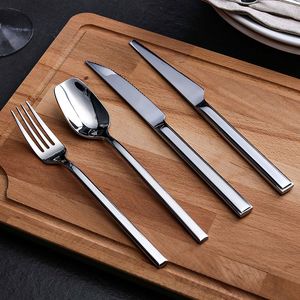 Ensemble de couverts en acier inoxydable durable et résistant à la rouille, ustensiles durables pour la maison, la cuisine, les hôtels et les restaurants. - Product Image 1