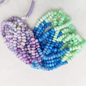 Collar de Cuentas de Ópalo Arcoíris Tipo Rondelle de 7-9mm para Fabricación de Joyería al por Mayor - Product Image 2