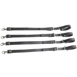 Juego de Correas de Seguridad para Cama, de Piel de Oveja, Ajustables para Muñecas y Tobillos, con Hebilla de Acero y 4.5 cm de Ancho - Product Image 3
