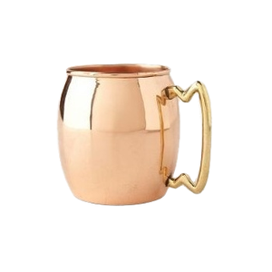 Taza de Cobre para Beber Cerveza con Asa de Latón, Exportador Mayorista, Diseño Único, Fabricante de Tazas de Cobre Puro de la India - Product Image 1