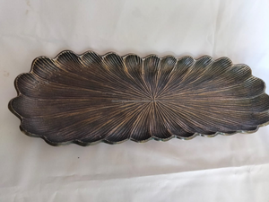 Plateau de service en aluminium de haute qualité Plateau de service décoratif en aluminium Artisanat à bas prix - Product Image 4