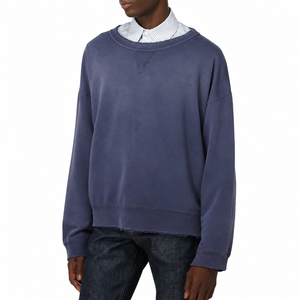 Sudadera con Capucha Personalizada, Estilo Vintage, Lavada y Desgastada, Color Sólido |   Sudadera de Felpa Francesa Gruesa, Corte Regular, 100% Algodón - Product Image 5