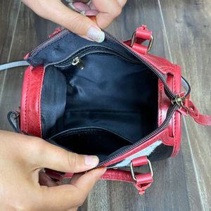 Sac de voyage Speedy en cuir de vachette pleine fleur, fait main, grand format, avec poignée en forme de cœur, style cowgirl, pour femme - Product Image 6