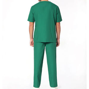 Premium quality <b>Nursing</b> Scrubs Knitted Fabric with Multi Pocket <b>Nursing</b> Uniform Sets for Women Men Scrubs Set - Product Image 6