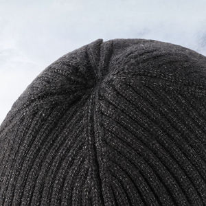 Bonnet unisexe en tricot gaufré, doux et extensible, avec tissu chaud et confortable pour un usage quotidien en extérieur - Product Image 3