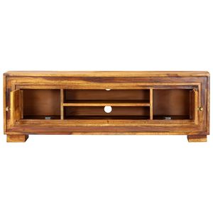 Supporto TV Sheesham in legno massello 46.5 "x 11.8" x 15.7 "formato elegante TV Stand collezione - Product Image 4