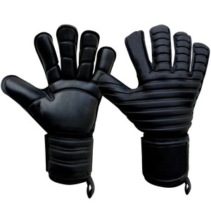 Guantes de Portero de Fútbol, Dedos Completos, Material PU, Antideslizantes, Transpirables, Correa de Muñeca Ajustable, Unisex - Product Image 1