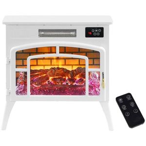 Caminetto Elettrico Moderno con Fiamma LED, Telecomando, Alimentazione USB, in Acciaio e Vetro per Casa, Hotel, Camper, Inserto Autoportante AU/US - Product Image 4