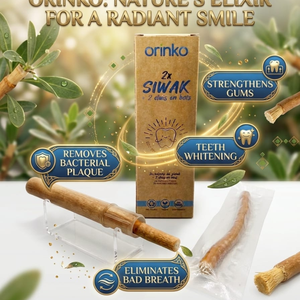 Herbal Miswak Teeth Cleaning Sticks Pack of 2 Natural Oral Care Dental Sticks with Wooden Holder for Healthy Mouth - Product Image 1