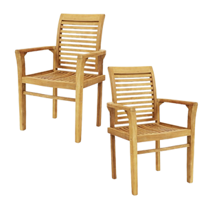 เก้าอี้ไม้สักสไตล์อินโดนีเซียเก้าอี้พักผ่อนกลางแจ้งทันสมัย - Product Image 6