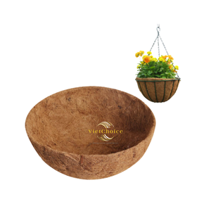 Hanging Basket Round Coir Wire <b>Frame</b> Chain Suspended Planter Indoor Outdoor Garden Use VietChoice - Product Image 5