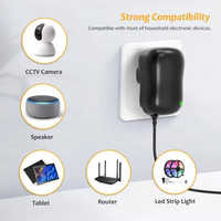 Adaptateur secteur universel 45W 5V 6V 7.5V 9V 12V 13.5V 15V avec 10 embouts pour appareils électroniques domestiques, caméra CCTV, tablette, lumière LED
