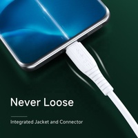 Câble de charge et de données Micro USB Hotriple A2M 3A 1M TPE à conducteur en cuivre pur, charge rapide pour Android et ordinateurs