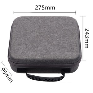 Estuche de almacenamiento EVA para masajeador/pistola de fascia portátil a prueba de golpes con logotipo personalizado - Product Image 1