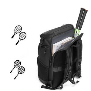 Mochila Deportiva Expandible de Oxford con Cierre, Compartimento Ventilado para Zapatos, para Tenis, Bádminton, Viajes, Gimnasio, Unisex - Product Image 3