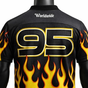 Ensemble de maillot et short de football américain de qualité supérieure, vêtements de sport respirants, 100% polyester, maillot et short de football américain - Product Image 6