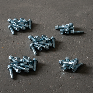PDC Hex Head Self-Drilling <b>Screws</b> Carbon Steel Zinc/<b>Galvanized</b>/Phosphate Metric/Inch Class 8 Grade Customizable Length Standard - Product Image 1