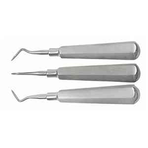 Élévateurs dentaires manuels en acier inoxydable |   Élévateurs chirurgicaux luxateurs pour extraction dentaire |   Haute qualité par Grip Surgical - Product Image 1